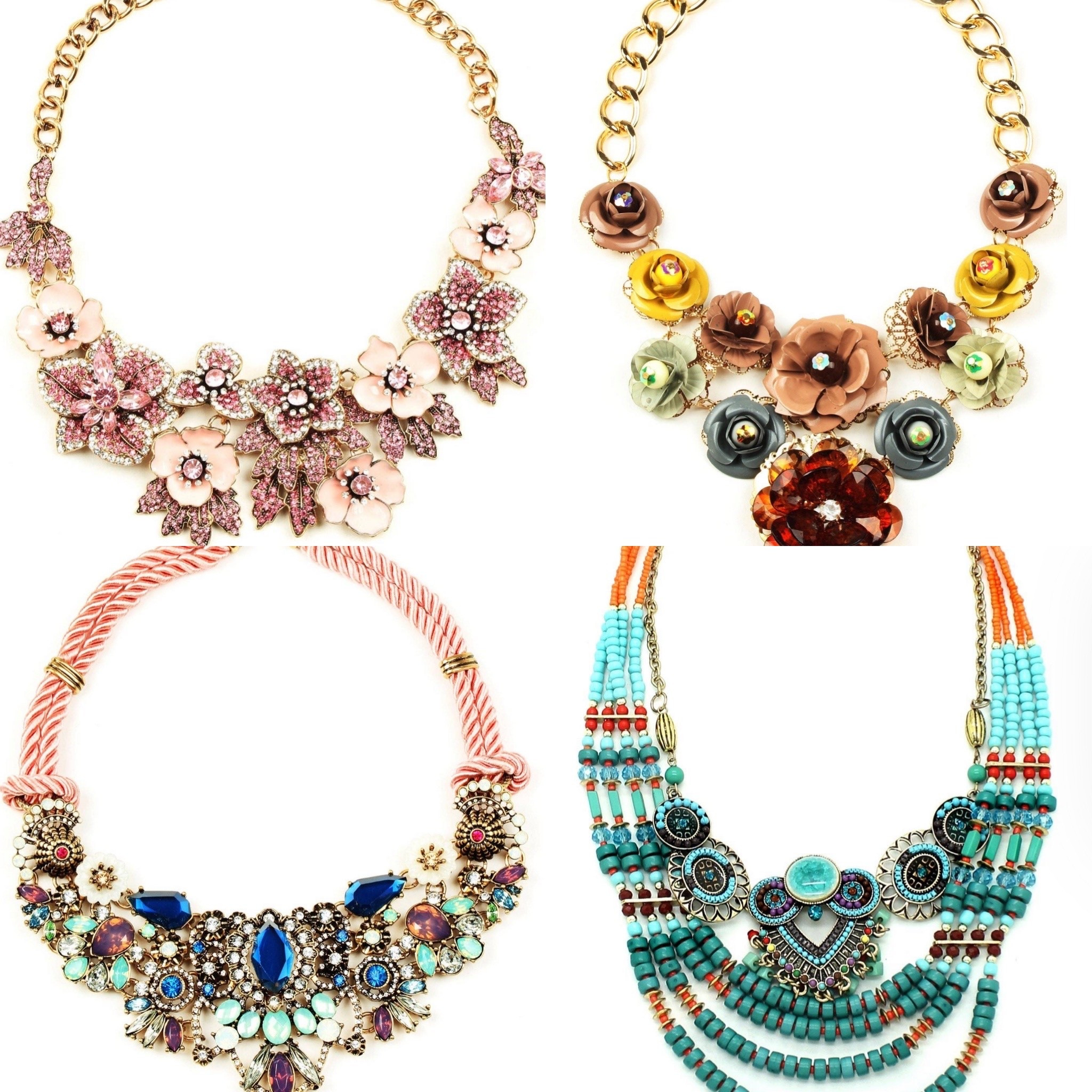 I am “statement necklace” obsessed! 

Any piece from Patina & Pearls, use code Melanie10