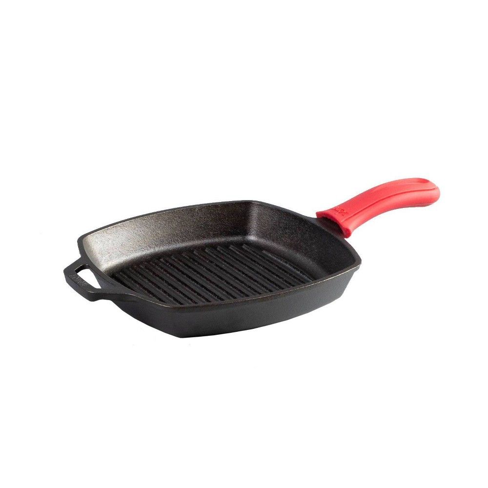 Lodge 10.5"" Cast Iron Square Grill Pan | Target