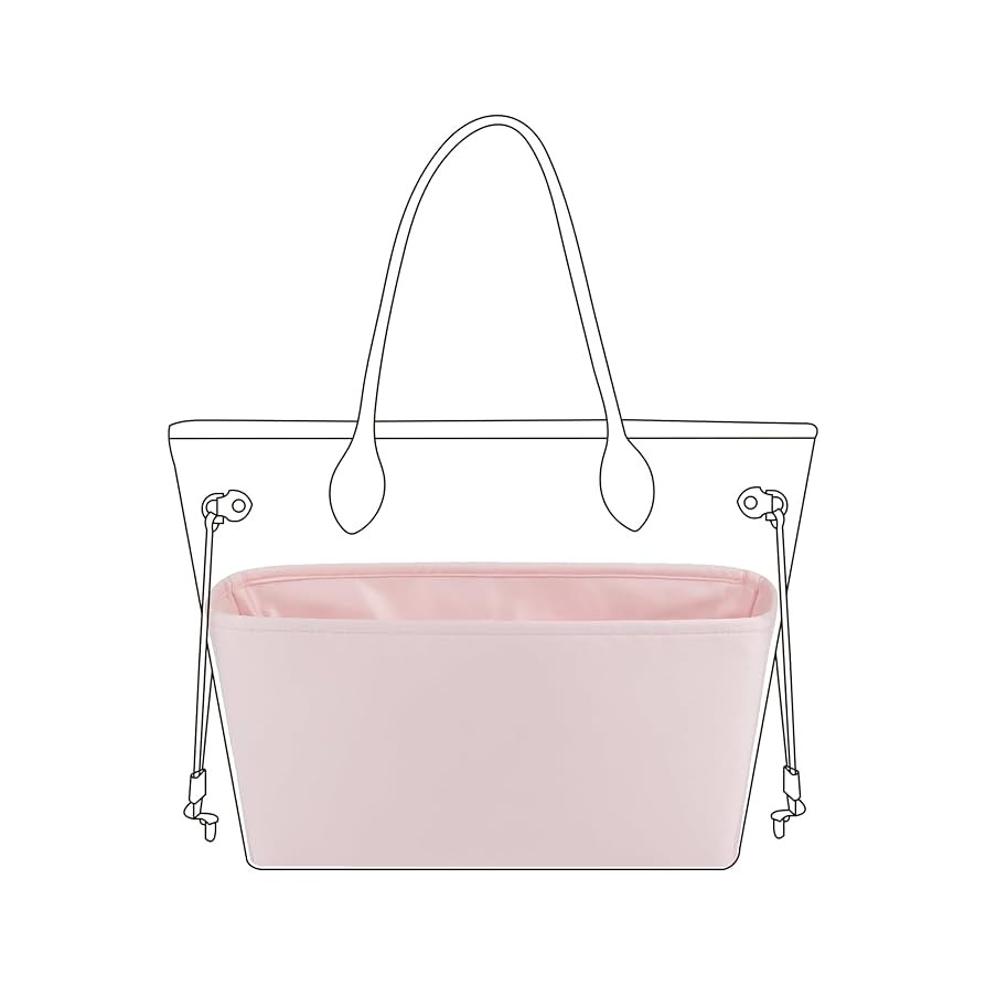 DGAZ Purse Organizer Insert Fits Neverfullbag Mini/PM/MM/GM，Silk Bag Organizer，Luxury Handbag... | Amazon (US)