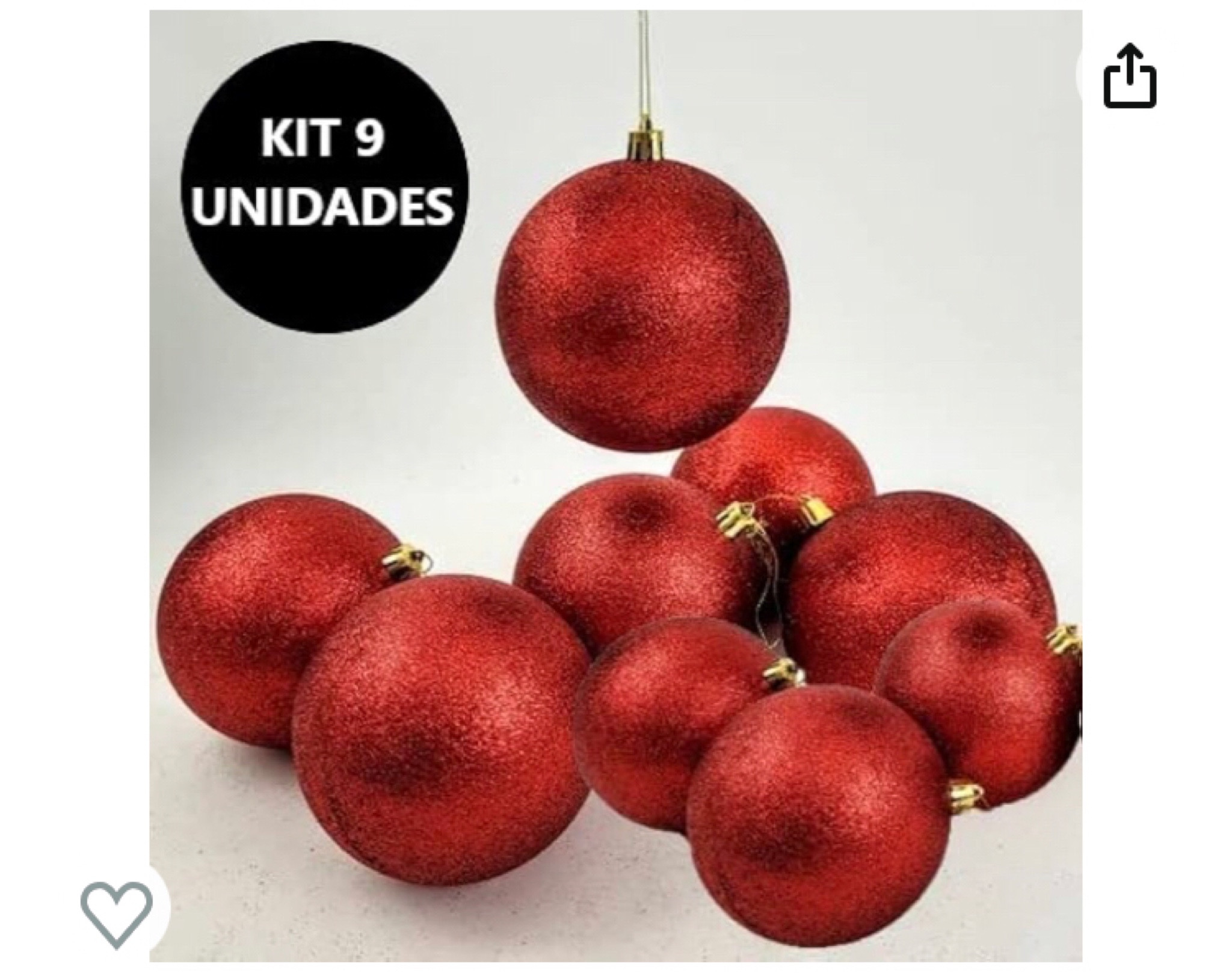 Kit Bola De Natal Enfeite Luxo Glitter Decoração De Natal - Diversas Cores Árvores Guirlandas (4CM)

#LTKbrasil #LTKbeauty #LTKfamily