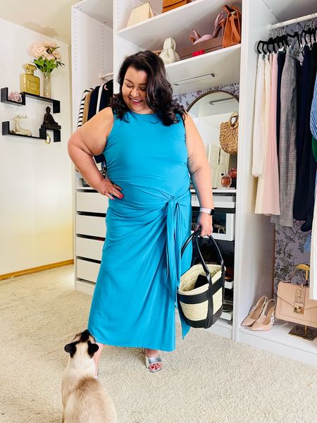 A pretty dress for work or play.  Of course, Coco Bean votes for play.

Plus size / Spring outfit / Spring dress / graduation outfit 

#LTKplussize #LTKover40 #LTKSeasonal