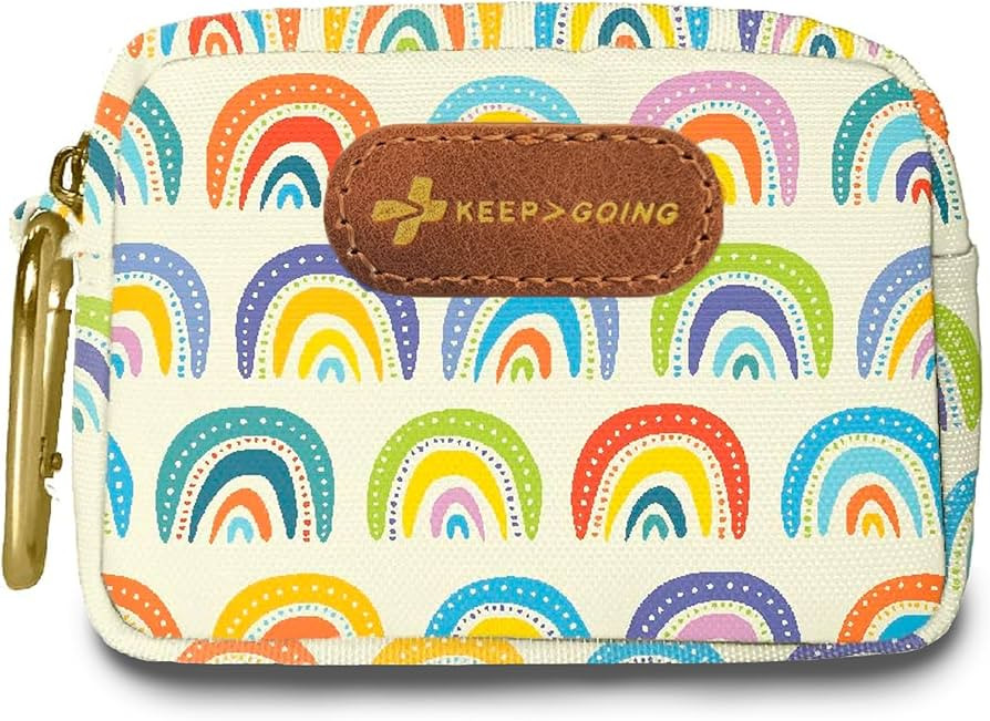 KeepGoing Small Travel First Aid Kit Kids – 60 Pc. Mini First Aid Kit for Purse, Diaper Bag, & ... | Amazon (US)