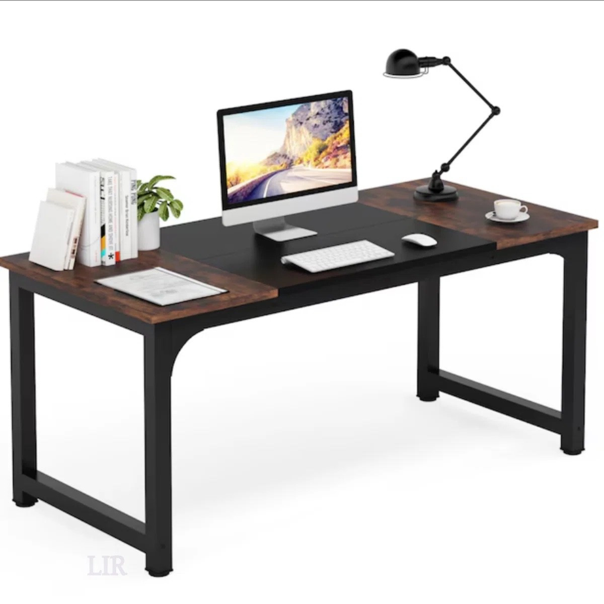 This modern L-shaped desk is such a practical choice for a home office or study setup. The extended surface gives you plenty of room for a desktop computer, lamp, and work essentials, while still feeling clean and streamlined.
I’ve tagged the exact desk shown, plus similar desks, desk lamps, and office accessories to recreate this setup.
