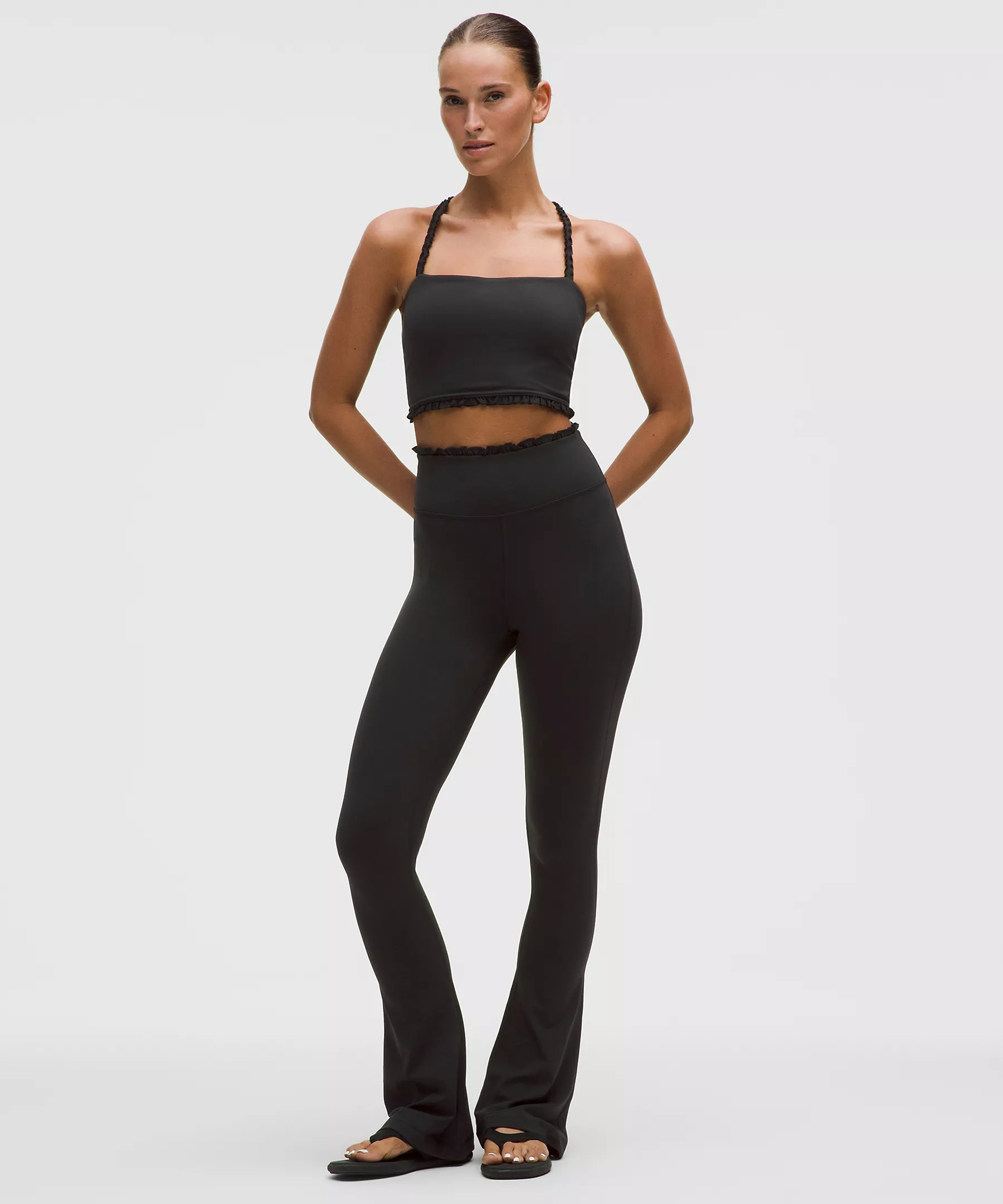 Nulu Ruffle-Trim Flared Pant | Lululemon (US)