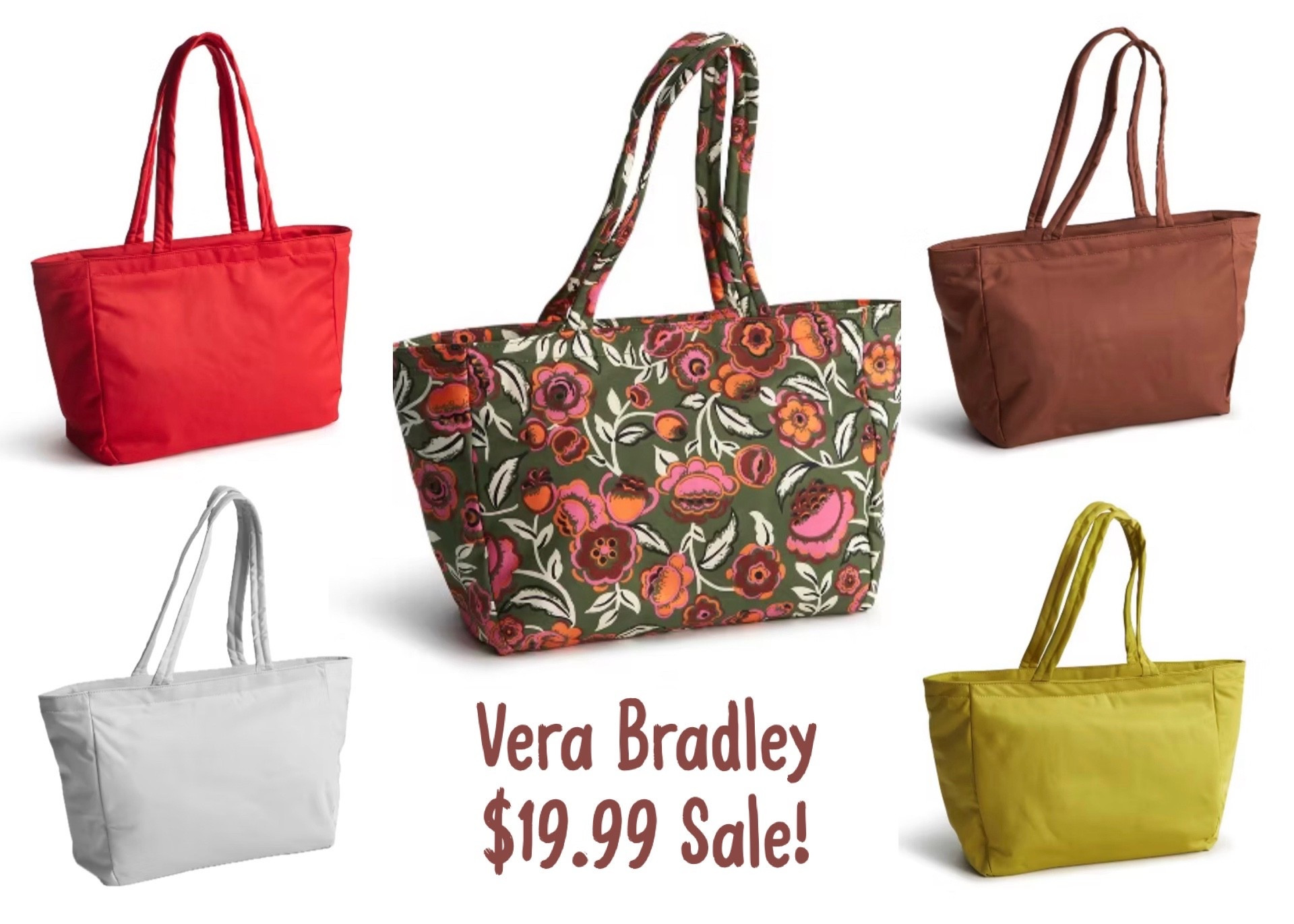 Vera Bradley Women's Nylon Small Hathaway Tote Bag is marked down today to only $19.99 in these color ways! An INCREDIBLE deal since this tote normally retails for $110! 🙌🏻 What a deal - even to grab for gifting! 

#LTKSaleAlert #LTKSeasonal #LTKootd