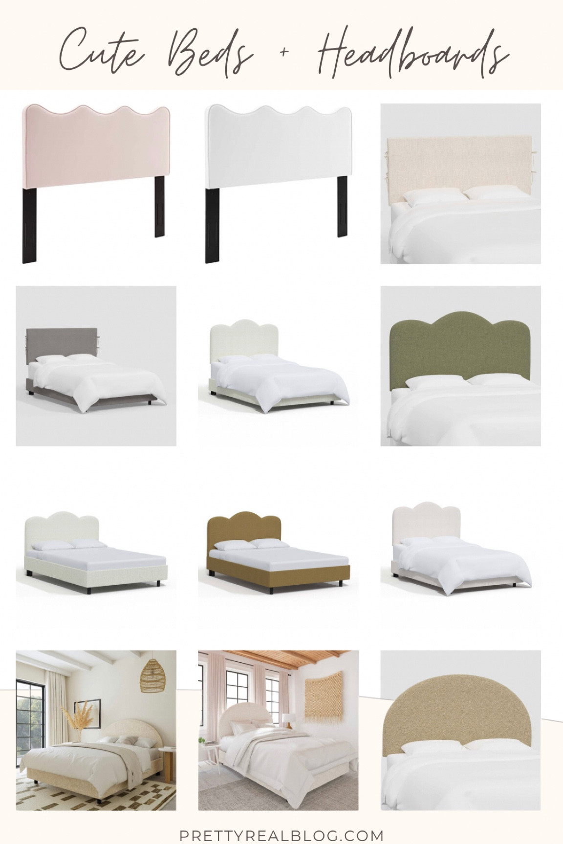 Obsessed with all these pretty beds! They come in multiple sizes, colors, and fabrics. Price starts at $132! Arch bed, scalloped bed, bed for a teen, bed for a girls room, modern bed, preppy bed, classic bed, pink bed, rounded bed, arch headboard, Boucle bed, Anthropologie dupe bed, lulu and Georgia look for less bed, upholstered bed, new at Target, green bed, brown bed

#LTKhome #LTKfamily