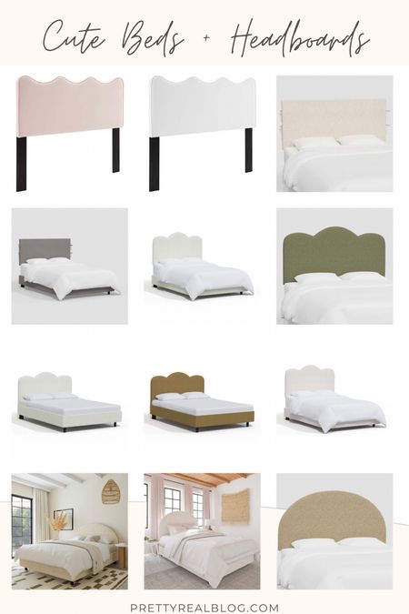 Obsessed with all these pretty beds! They come in multiple sizes, colors, and fabrics. Price starts at $132! Arch bed, scalloped bed, bed for a teen, bed for a girls room, modern bed, preppy bed, classic bed, pink bed, rounded bed, arch headboard, Boucle bed, Anthropologie dupe bed, lulu and Georgia look for less bed, upholstered bed, new at Target, green bed, brown bed

#LTKhome #LTKfamily