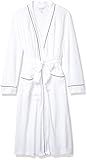 Amazon Essentials Women's Lightweight Waffle Full-Length Robe, White, Medium | Amazon (US)