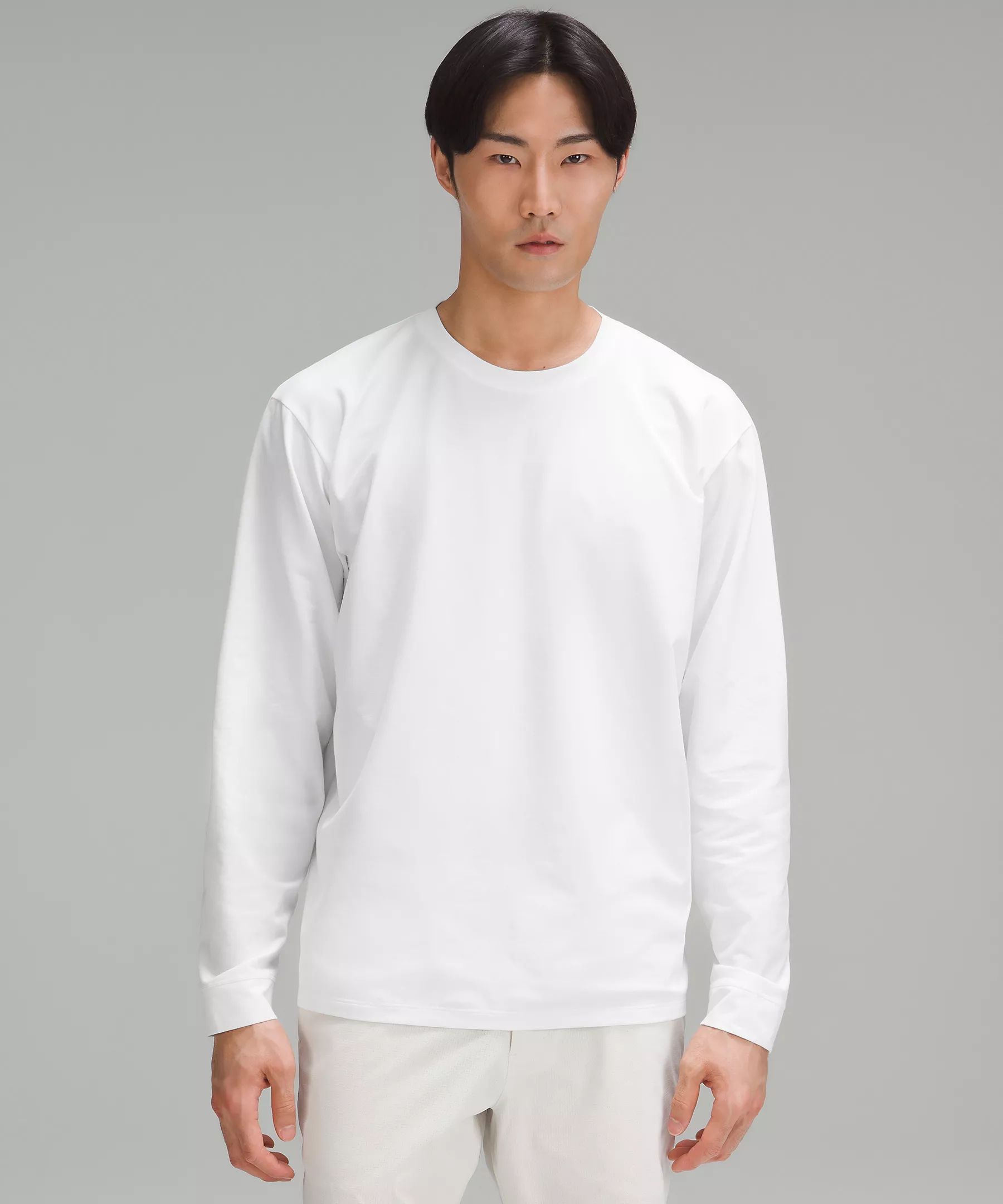 Pique Oversized Long-Sleeve Shirt | Men's Long Sleeve Shirts | lululemon | Lululemon (US)