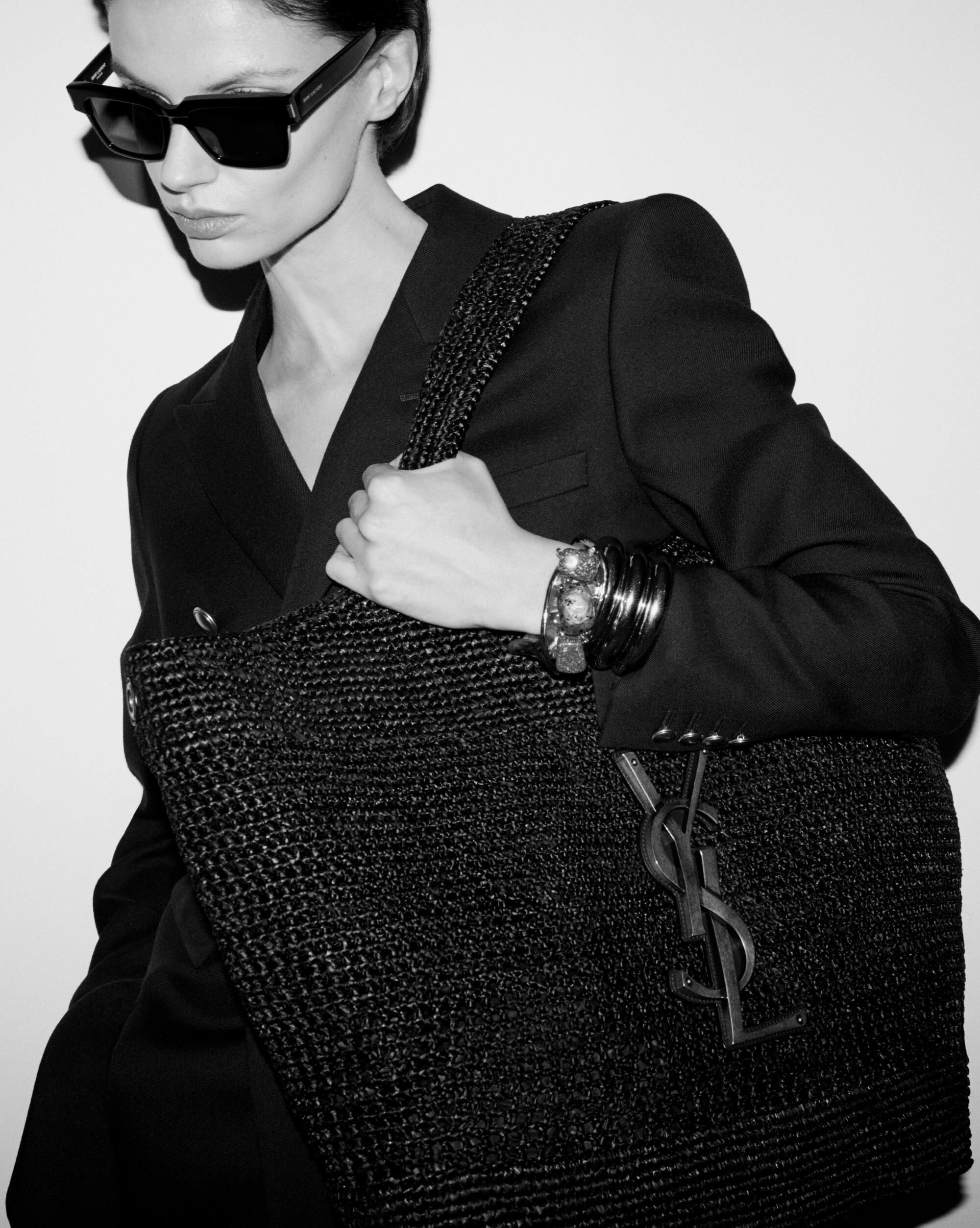 ICARE IN RAFFIA | Saint Laurent Inc. (Global)