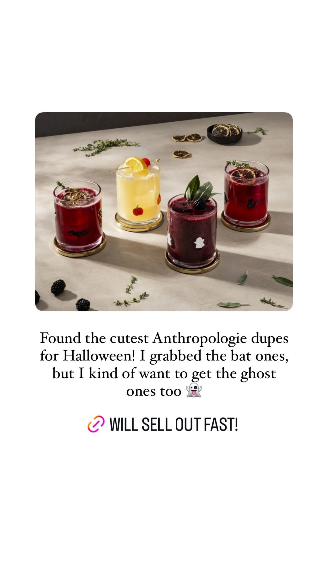 The cutest Halloween glasses that are Anthropologie dupes 👻 sell out risk!!
#walmart #halloween
