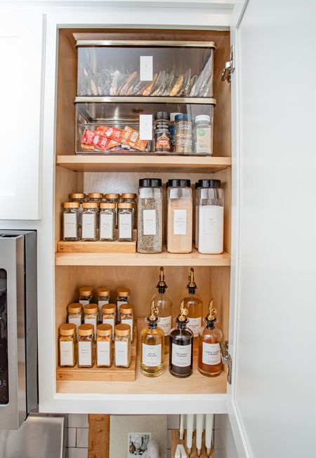Spice cabinet organization inspo & products we love!! 

#LTKhome