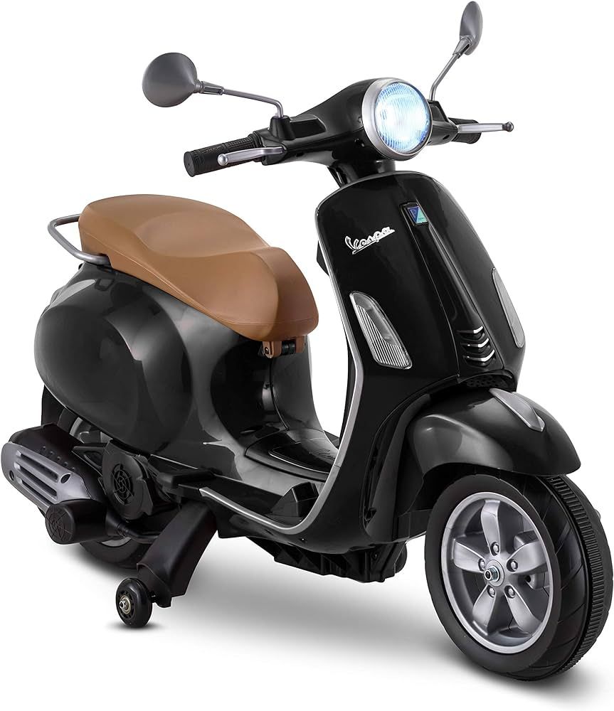 Kid Trax Toddler Vespa Scooter Electric Ride On Toy, 3-5 Years Old, 6 Volt, Max Weight 60 lbs, Bl... | Amazon (US)