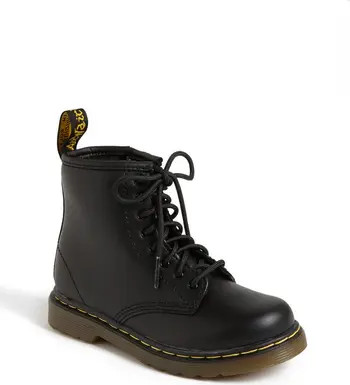 Kids' 1460 Softy T Leather Lace-Up Boot | Nordstrom