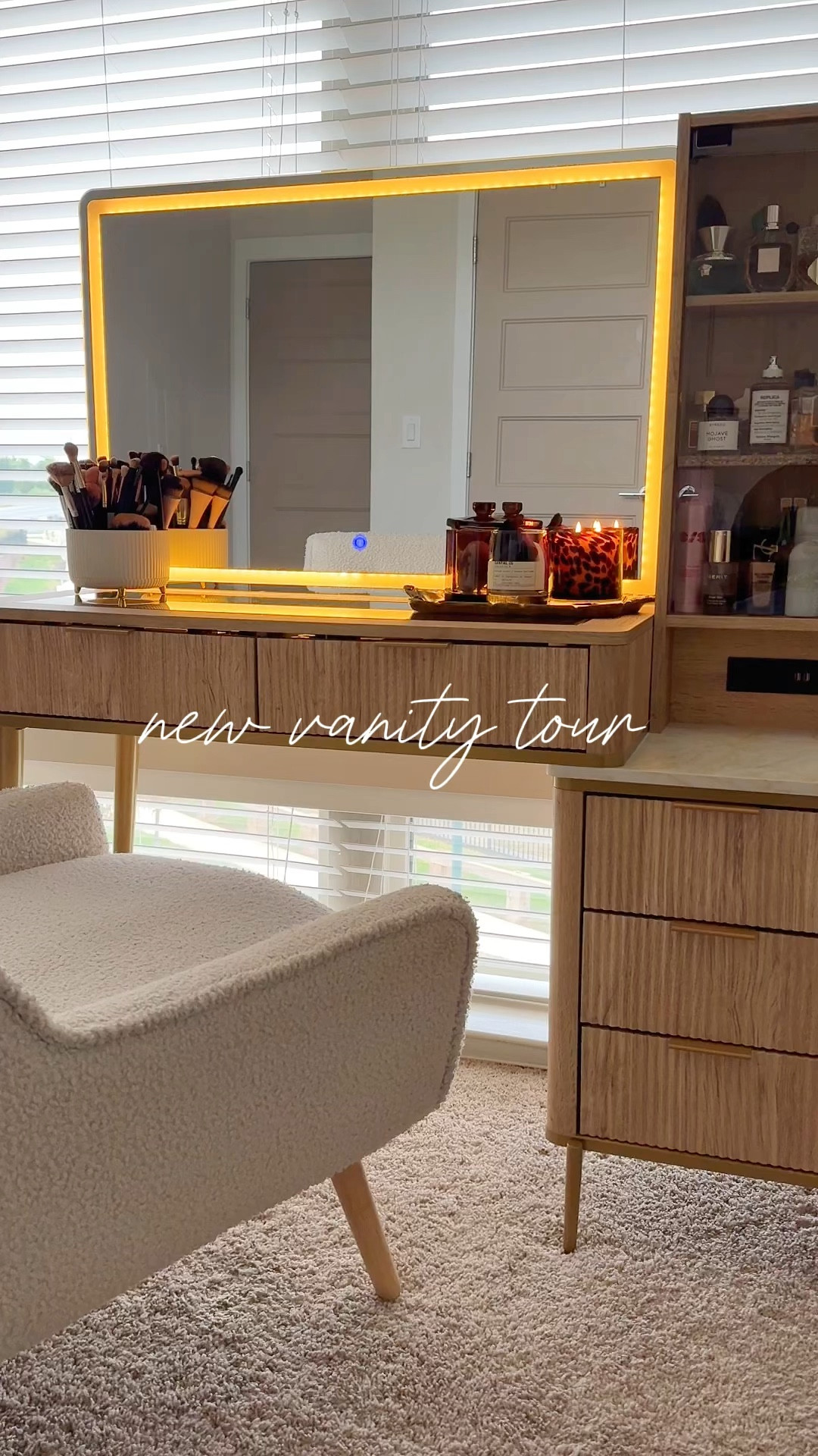 New vanity set up! 

#LTKHome