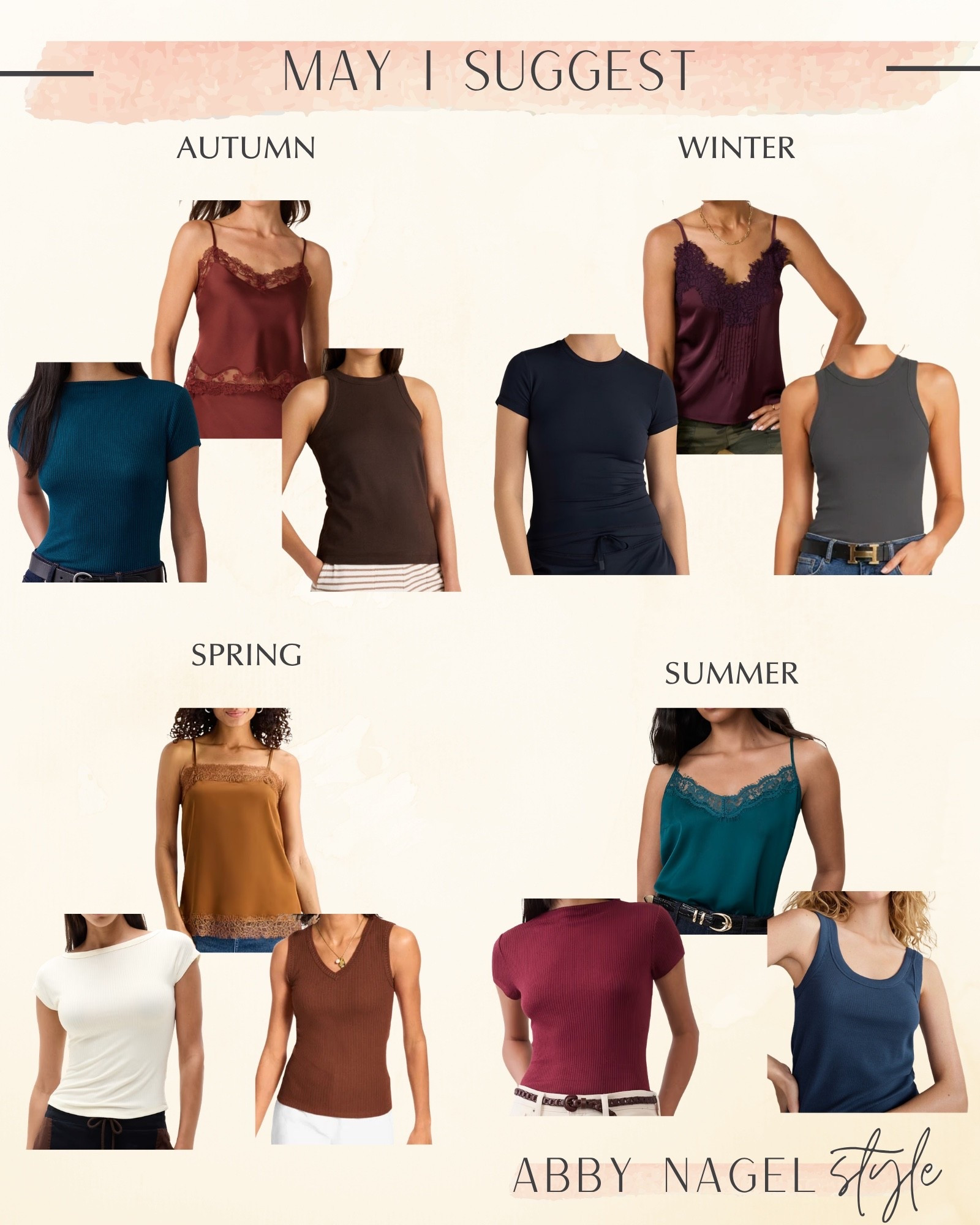 In need of some basic layers this fall? Here are a few I suggest! 🍁☀️❄️🌷