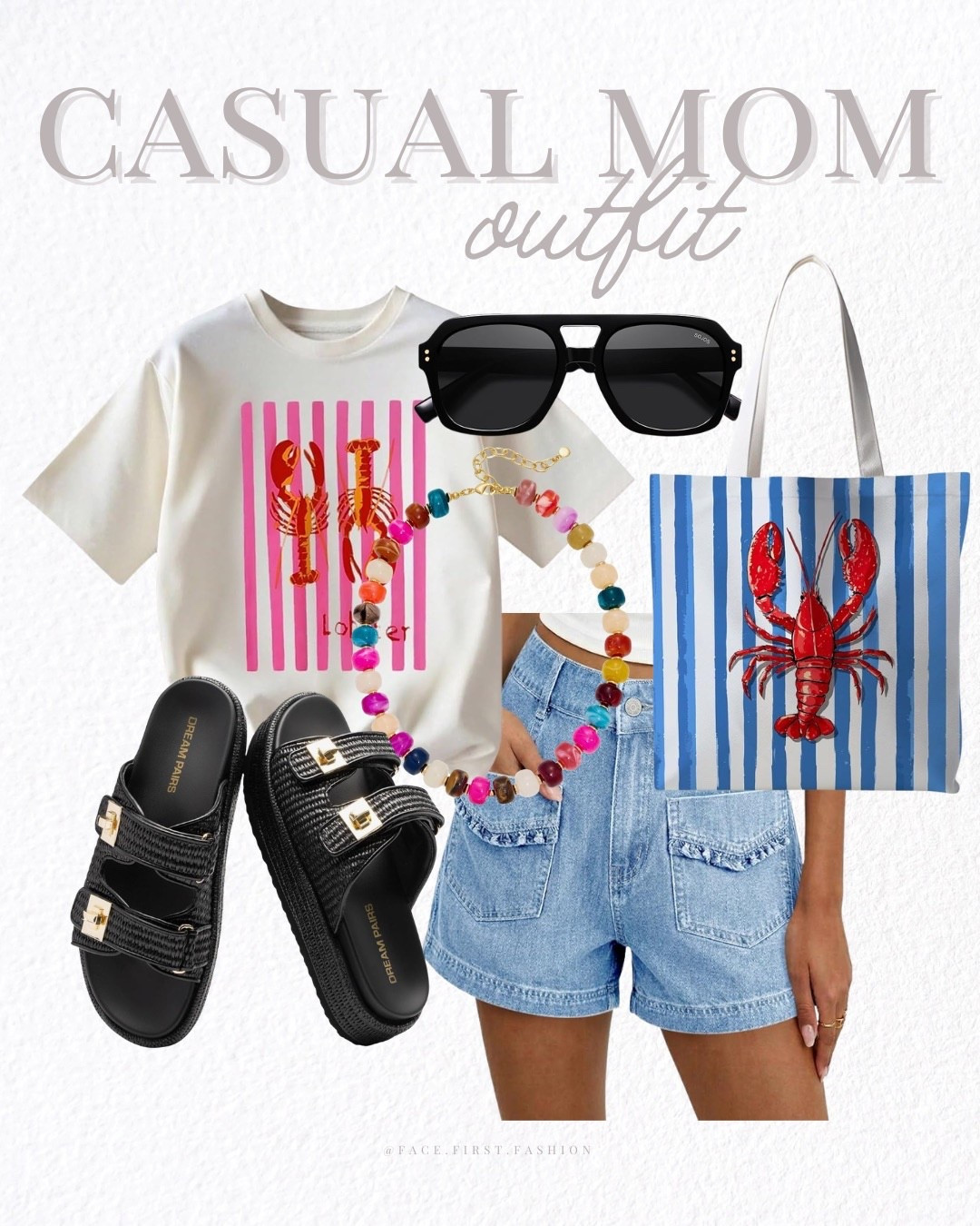 An outfit and a serotonin boost for summer 🙌🏻☀️🦞

#MomStyle #MomOutfits #BusyMomStyle #OnTheGoStyle #ComfyAndCute #EasyOutfits

#LTKdayinmylife #LTKFestival #LTKSeasonal