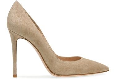 Suede | Pointed toe | Very thin sole | Stiletto heel | Logo-printed insole | Pull-on design - GIA... | 24S (APAC/EU)