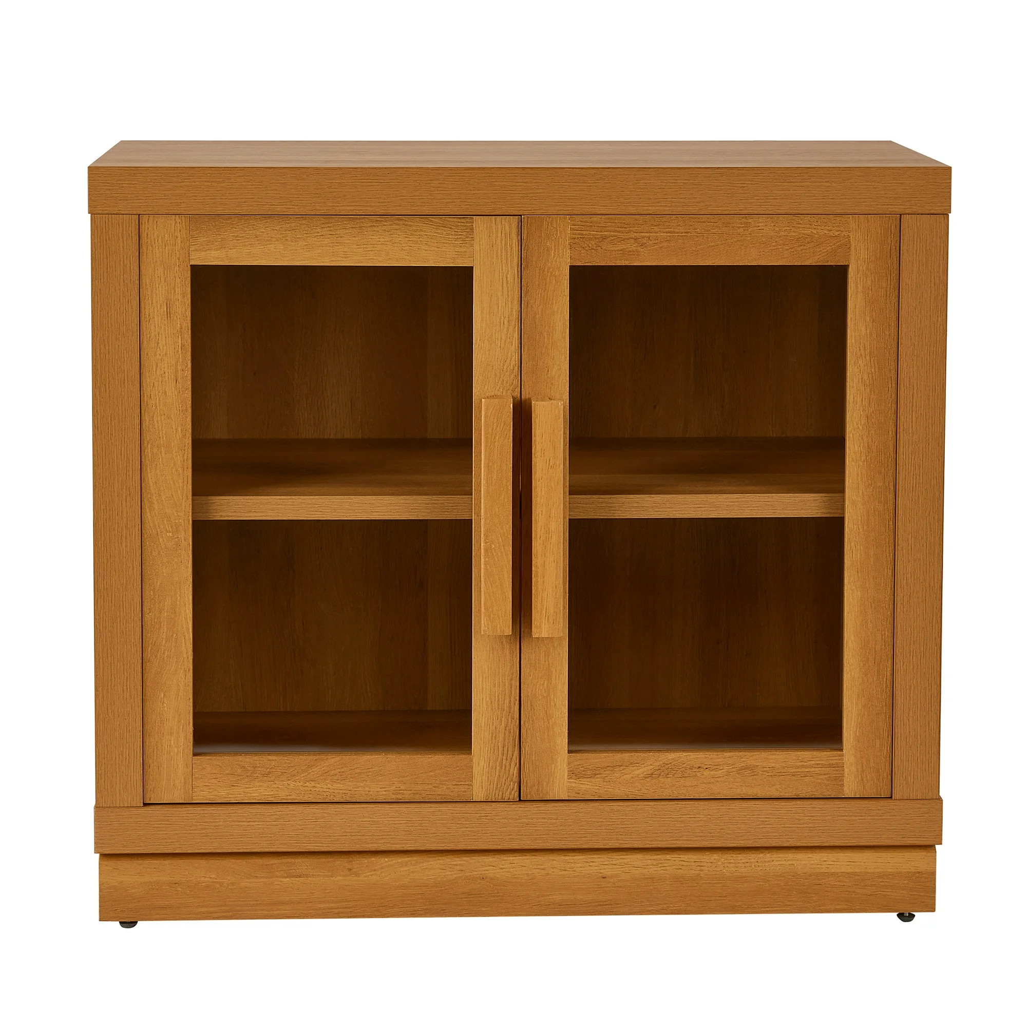 Better Homes & Gardens Ezra Accent Cabinet, Light Honey Finish | Walmart (US)