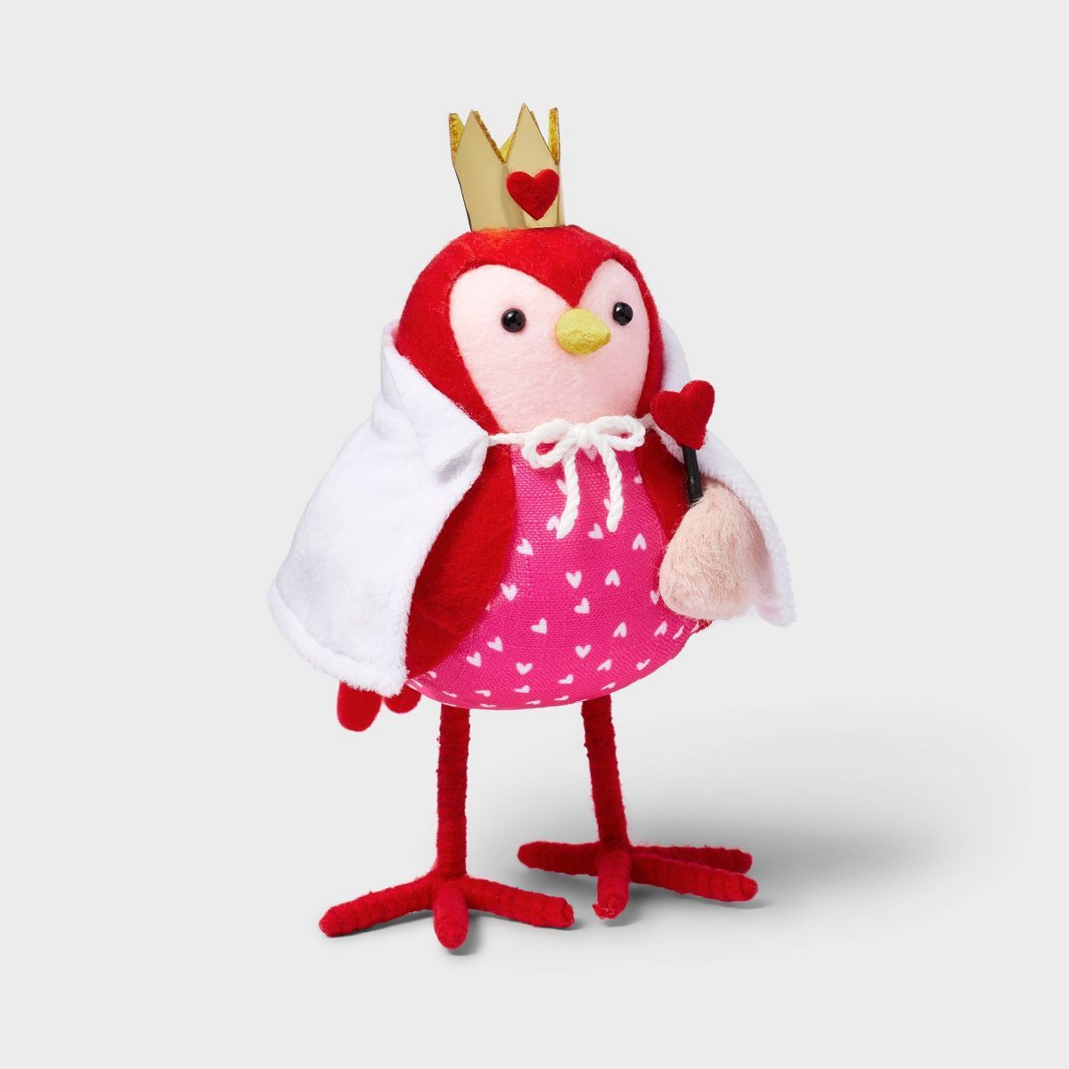 Valentine Fabric Feathery Friends Bird Queen of Hearts - Spritz™ | Target