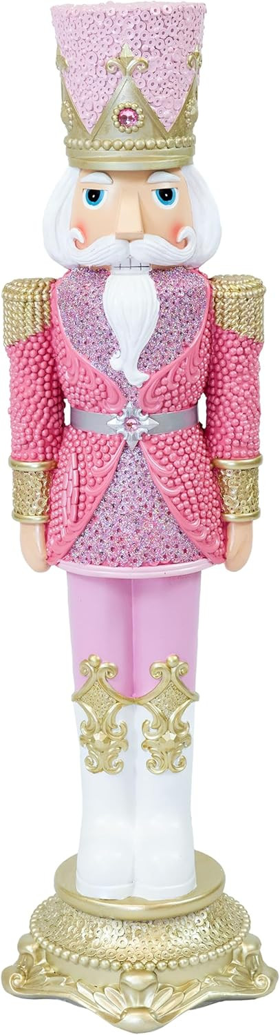 Sunnydaze 3ft Kenneth The Princely Nutcracker Christmas Decoration - Polyresin Indoor or Outdoor ... | Amazon (US)