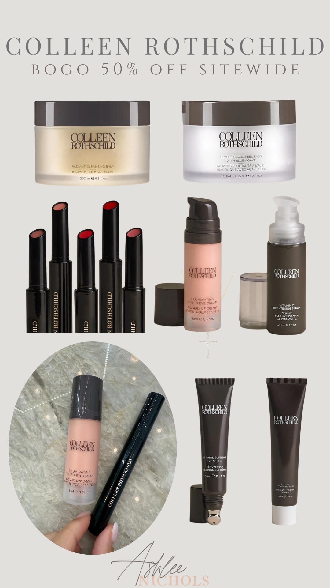 Buy one get one 50% off sitewide at Colleen Rothschild!

Skincare, eye serum, makeup removing balm

#LTKSaleAlert #LTKBeauty #LTKSpringSale