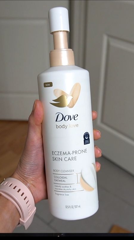 Dove fragrance free body wash for eczema. Formulated with soothing oat, this ultra creamy body wash leaves skin clean, yet hydrated. 

#LTKfindsunder50 #LTKbeauty #LTKVideo