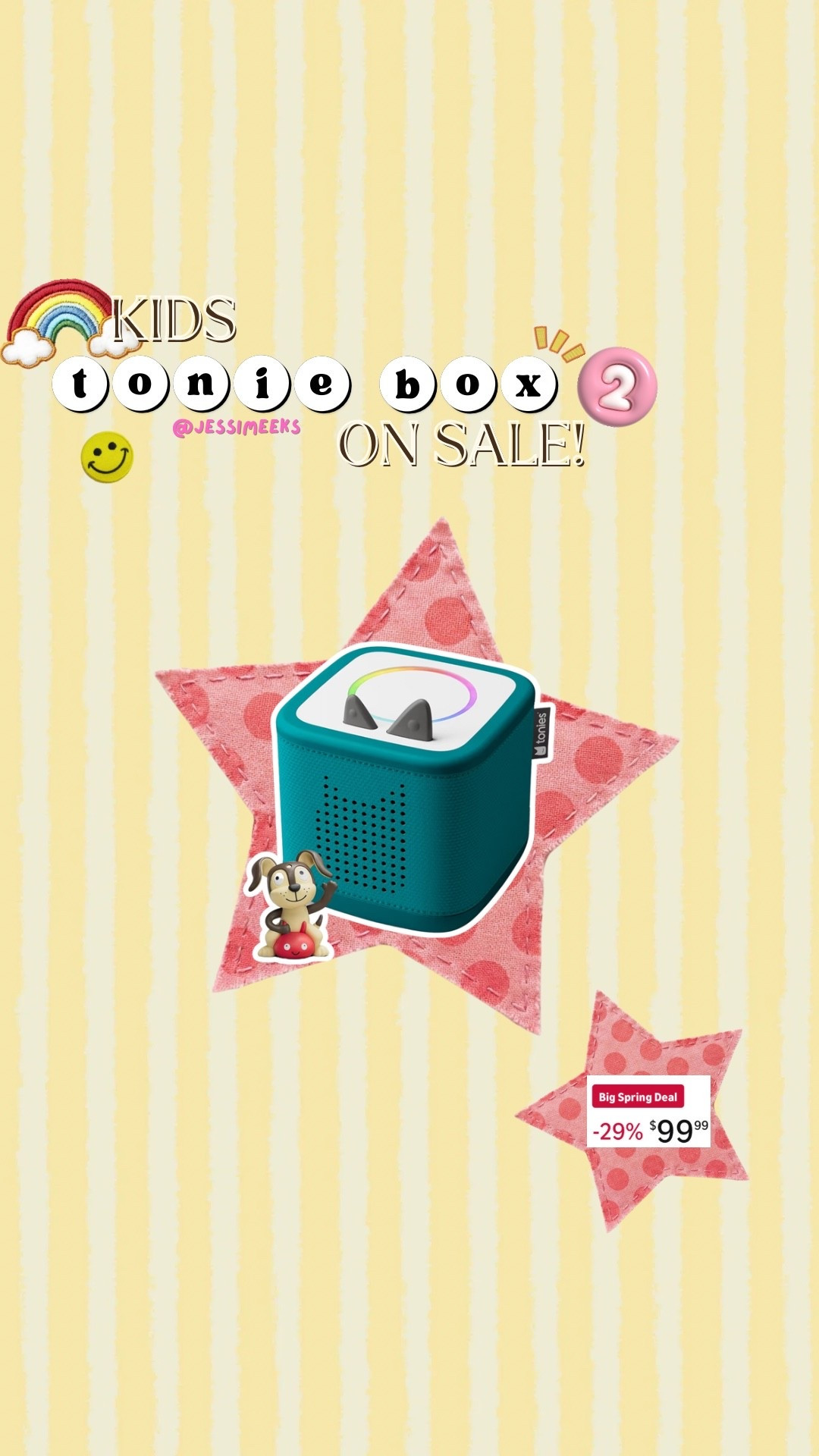 Toniebox 2 on sale for amazons big spring sale!! 🌈🖍️✨

#LTKSaleAlert #LTKHome #LTKKids