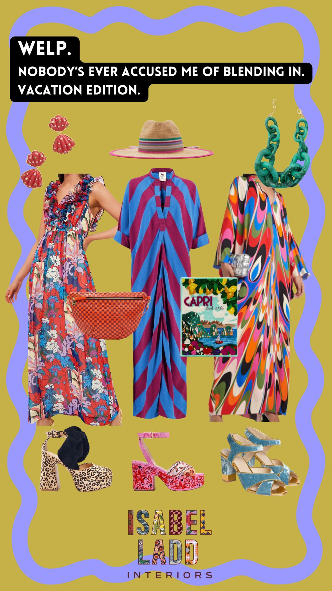 WELP Nobody's ever accused me of BLENDING IN.
Spring Break Edition  

 #LTKTravel #LTKShoeCrush #LTKItBag