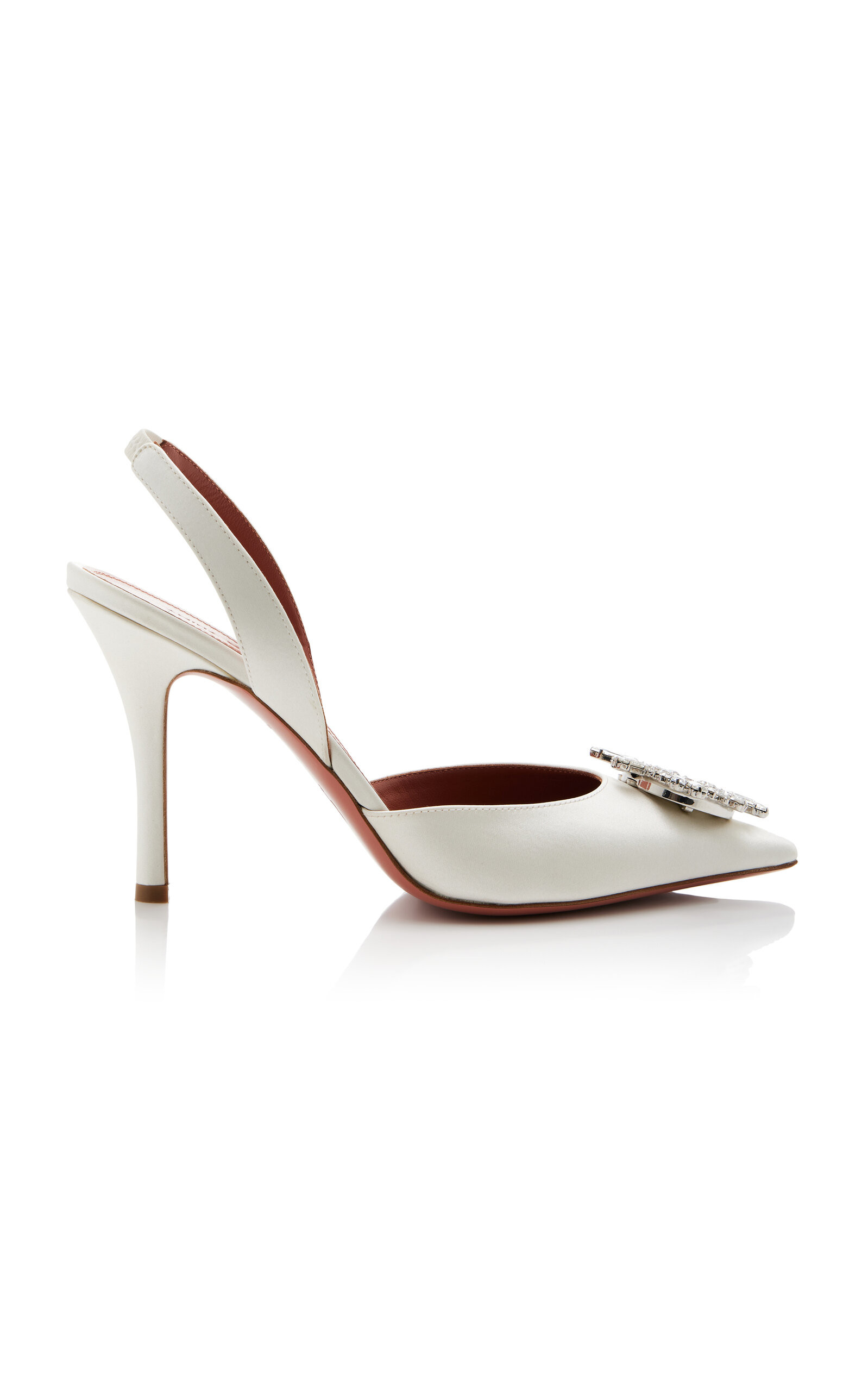 Begum Satin Slingback Pumps | Moda Operandi (Global)