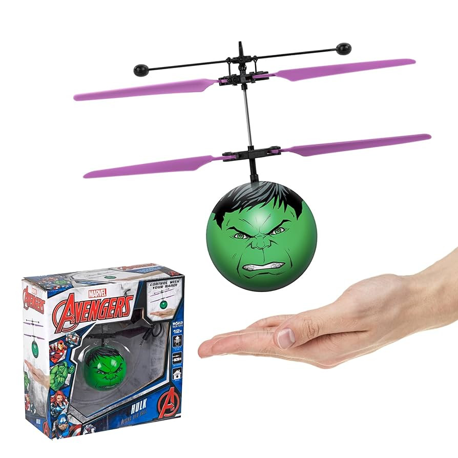 World Tech Toys Marvel Hulk Flying Toy – Motion Sensing Flying Ball with USB Charging - Marvel ... | Amazon (US)