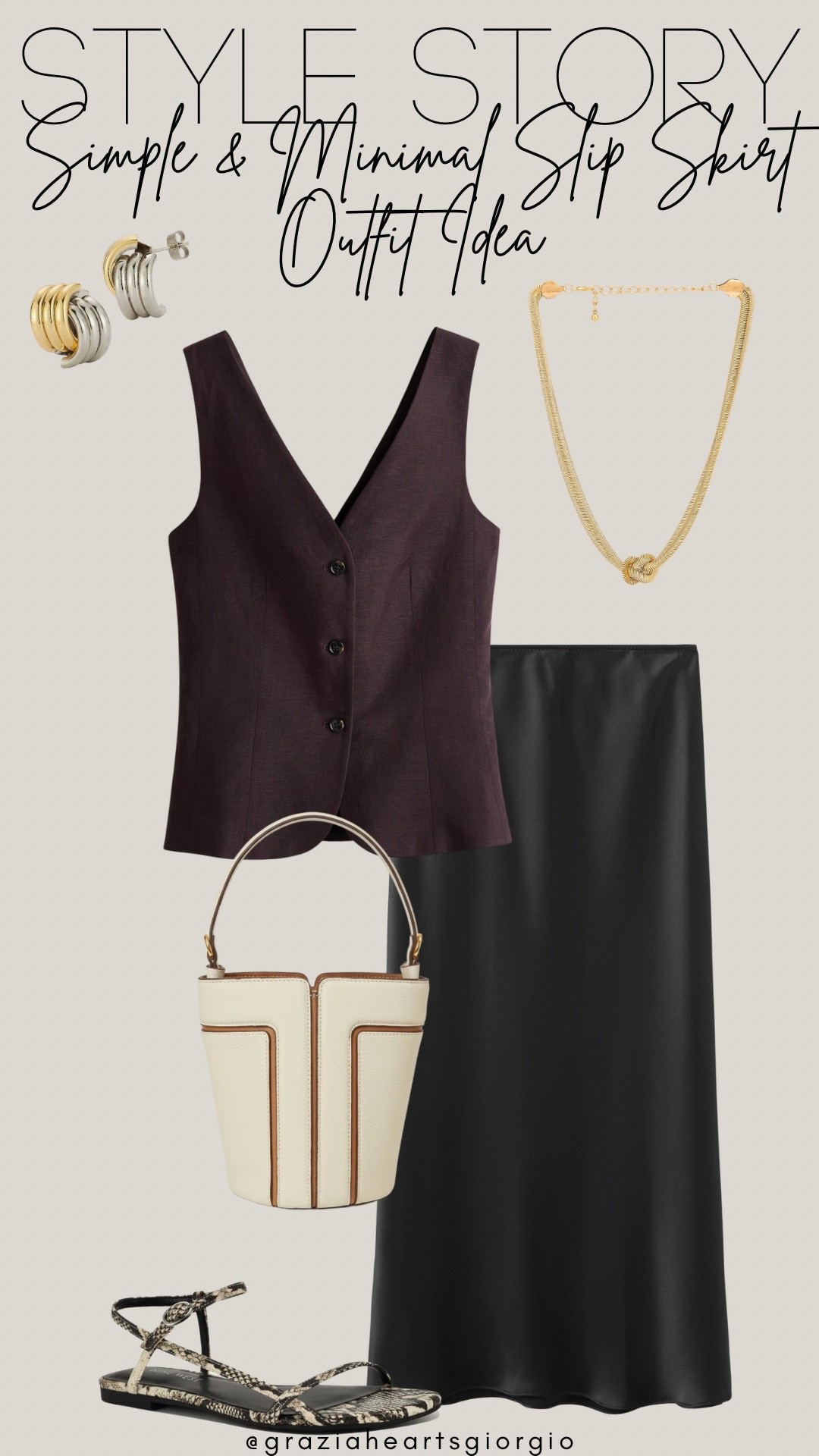 Simple & Minimal Slip Skirt Outfit Idea 
.
.
#slipskirt 

#LTKootd #LTKgrwm