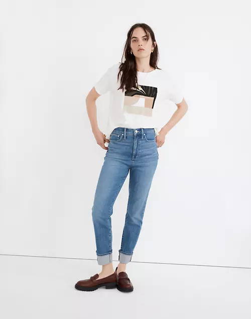 The Momjean in Leacrest Wash: Cuffed Edition | Madewell