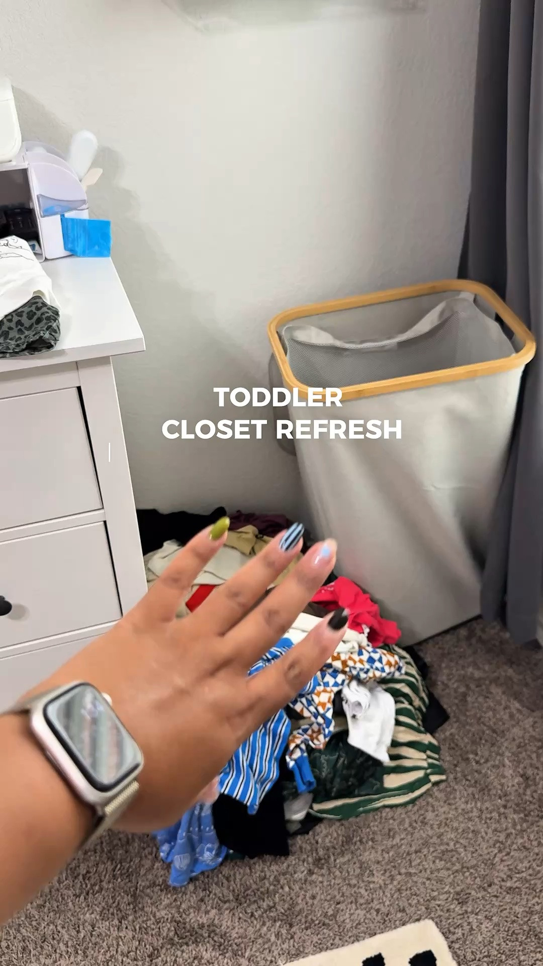 Six month toddler closet, organization update

#LTKHome #LTKmomlife #LTKKids