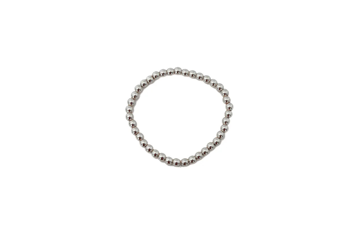 The Silver- 4mm | Cocos Beads and Co