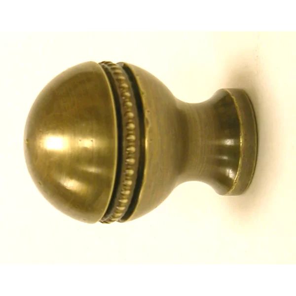 Solid Brass Round Knob | Wayfair North America