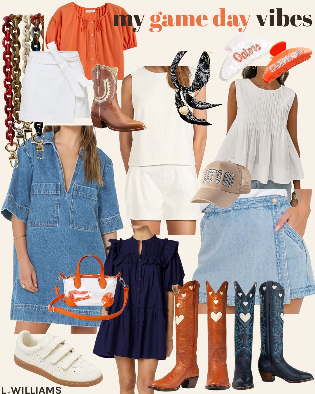 all the game day vibes!  

 