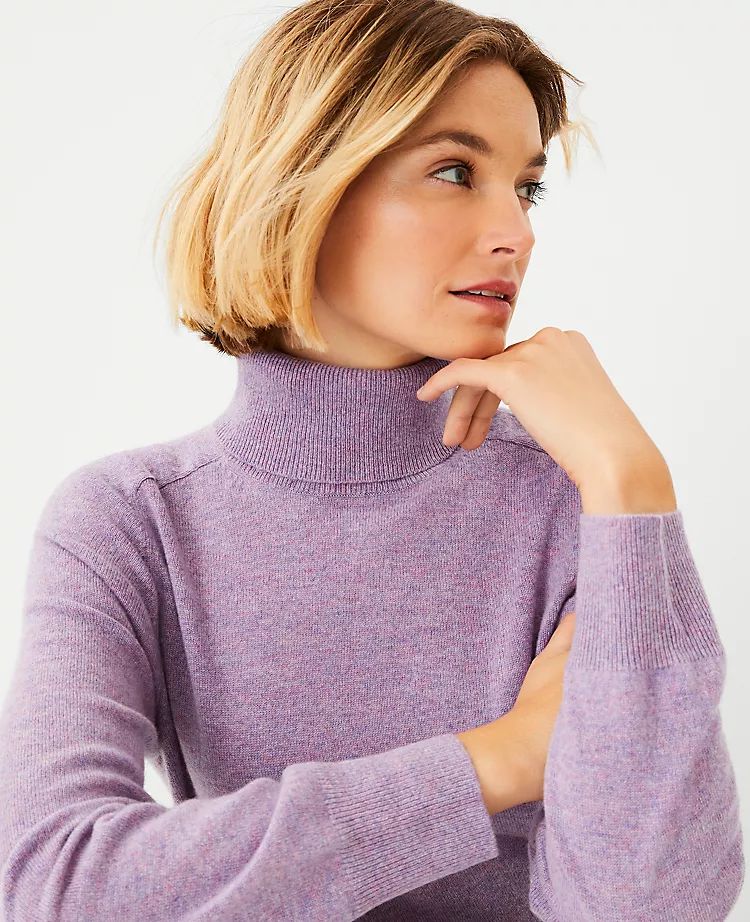 Cashmere Turtleneck Sweater | Ann Taylor (US)