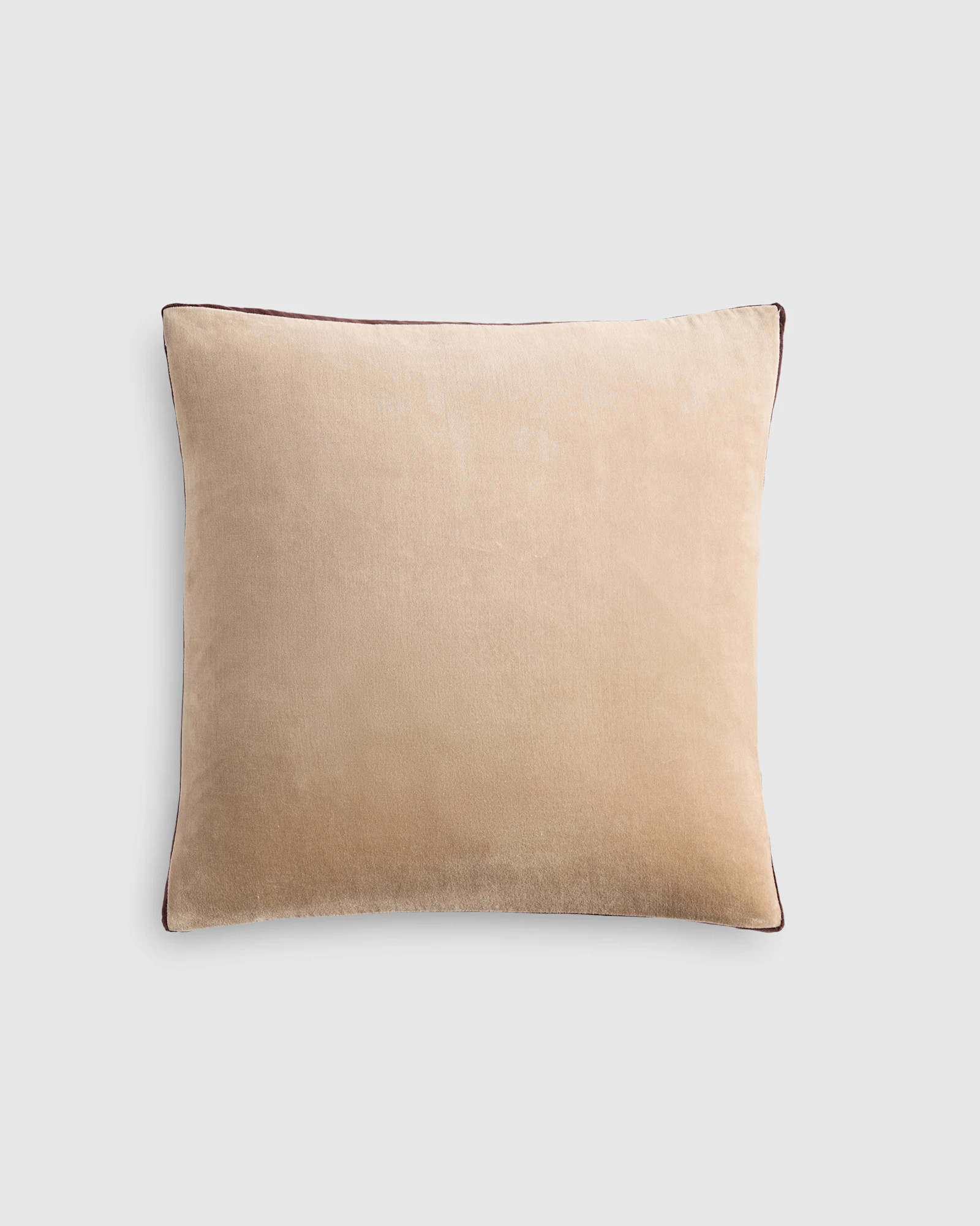 Contrast Velvet Edge Pillow Cover | Quince