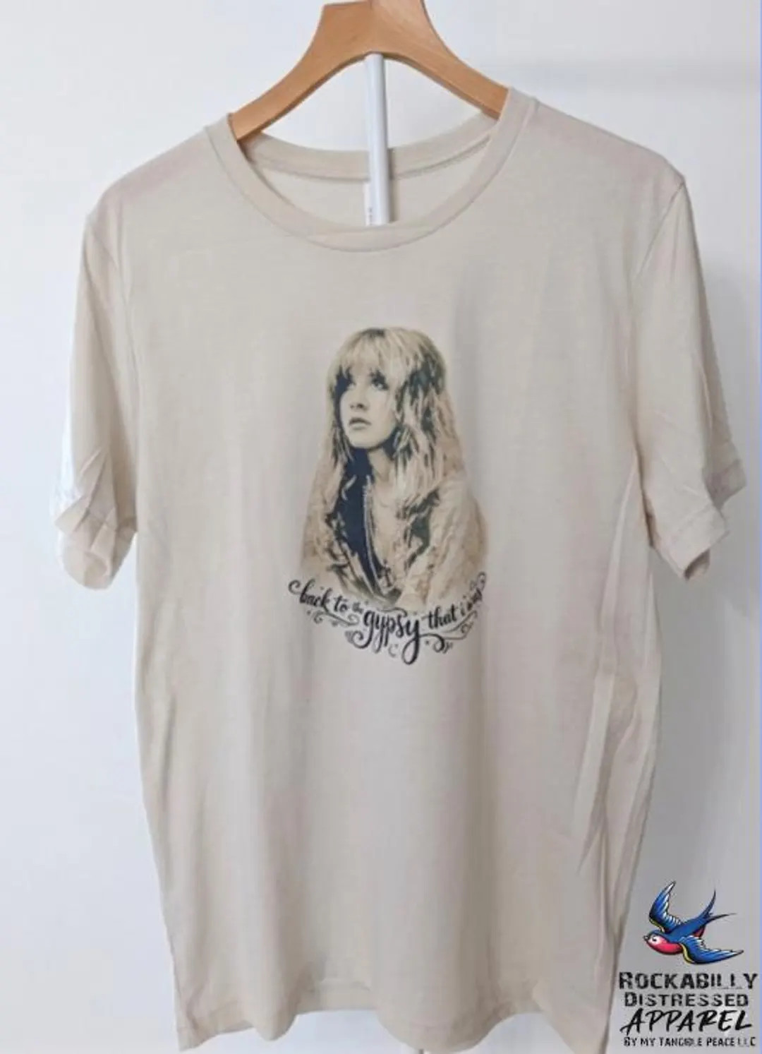 Stevie Nicks rhinstone bella canvas t-shirt size Large | Etsy (Global)