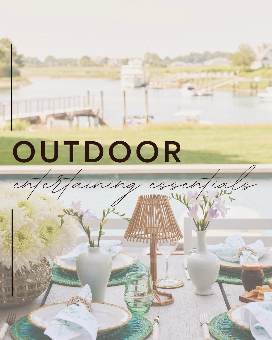 There’s something magical about summer entertaining outdoors. I love dining al fresco and get even more excited when we get to host and share it with others.  

A few tips:
— Dress the table. Set the mood with your favorite summer palette and simple flowers. I’m all in on green this year with touches of blue.  
— Add lighting. Candles and lanterns for ambiance and this will keep the table lit while the sun goes down. 
— Keep the menu simple. There’s something very relaxing about eating outdoors. The menu should reflect that and feel inviting.  
— Bar cart or beverage tub to keep serving drinks easy, a specialty cocktail is always a fun touch.  

How are you making the most of your outdoor space this season?


#LTKSeasonal #LTKStyleTip #LTKHome