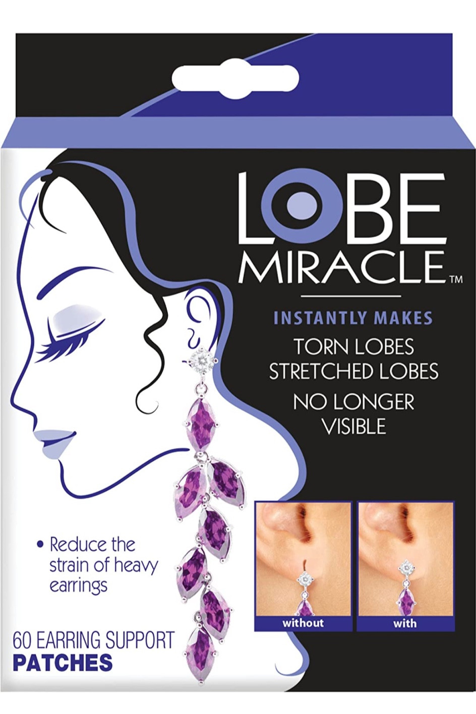 Lobe Wonder Ear Repair (Pack of 2) 