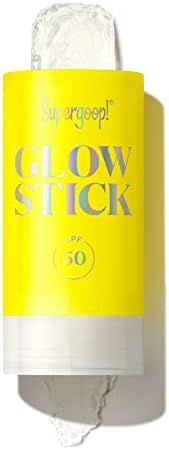 Amazon.com: Supergoop! Glow Stick, 0.70 oz - SPF 50 PA++++ Dry Oil Sunscreen Stick for Face & Bod... | Amazon (US)