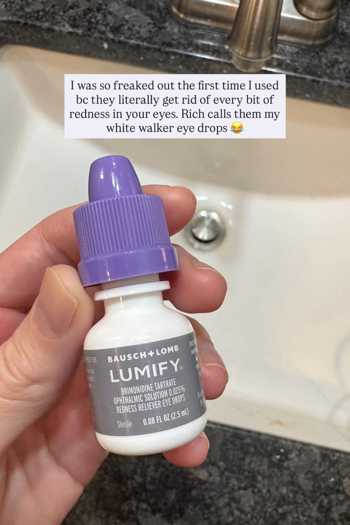 IYKYK — these eye drops are magic. My eyes instantly go from tired mom to bright + awake in seconds 😂

#LTKBeauty