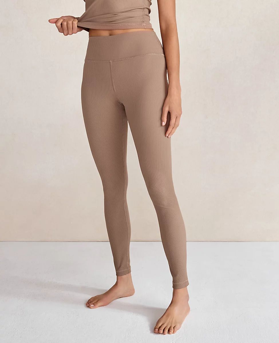 Haven Well Within Balance Rib Knit Leggings | Ann Taylor (US)
