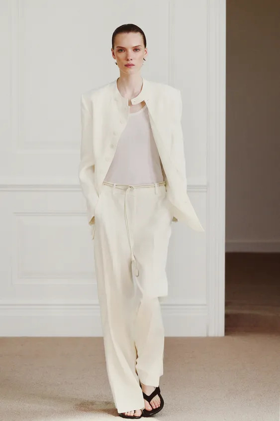 ZW COLLECTION STRAIGHT-LEG TROUSERS | Zara UK