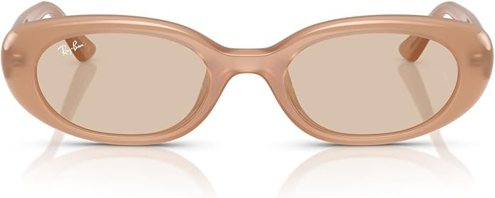 Ray-Ban RB4441D Low Bridge Fit Oval Sunglasses | Amazon (US)