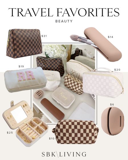 T R A V E L \ beauty bag and holder favorites for travel!

Amazon 
Makeup
Skincare 

#LTKitbag #LTKbeauty #LTKtravel