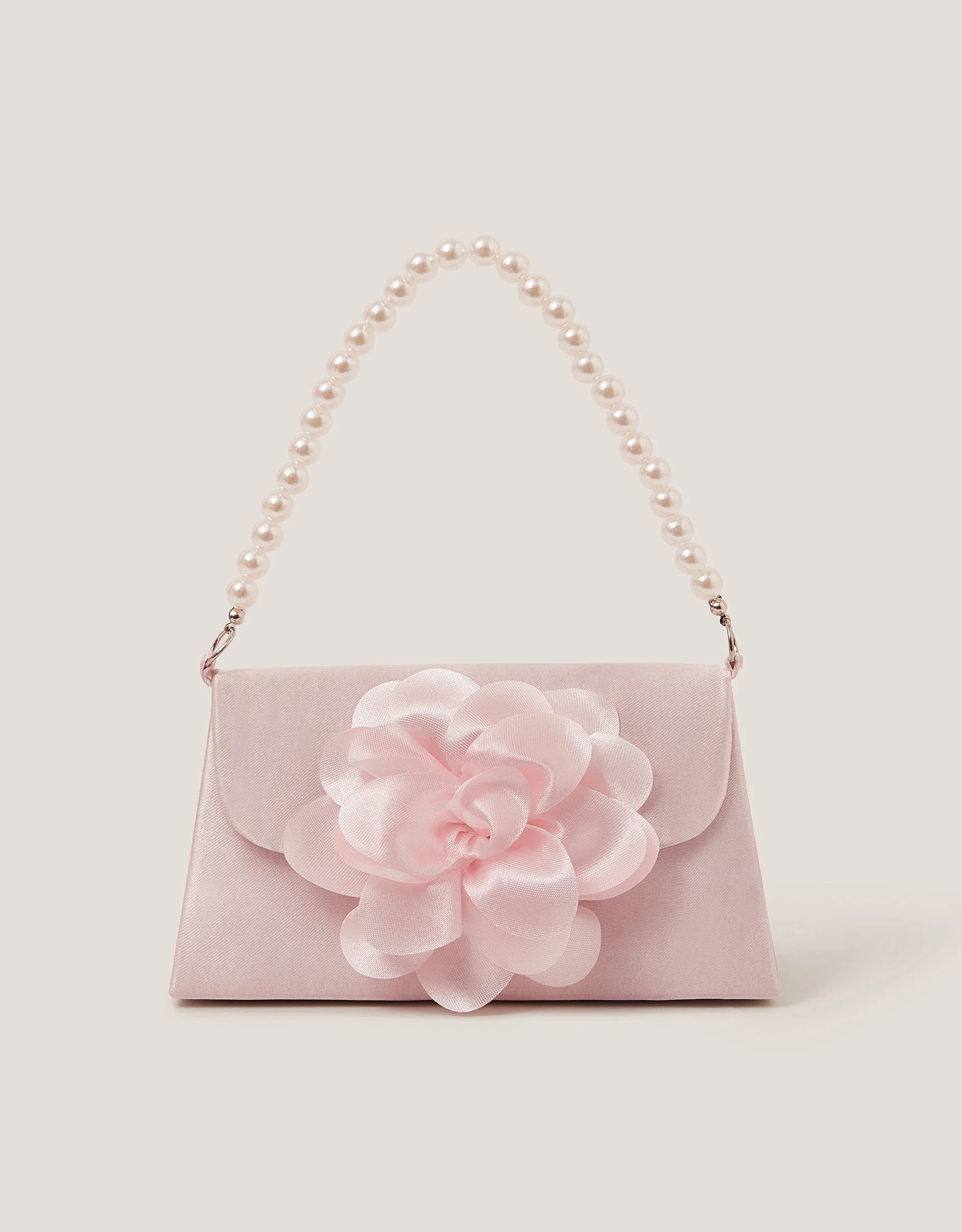 Mini Flower Bridesmaid Bag Pink | Monsoon (UK)