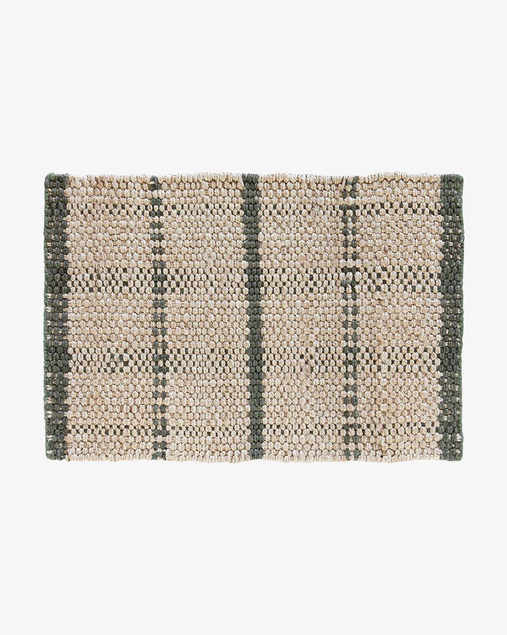 Simple Checkered Jute Doormat | McGee & Co.